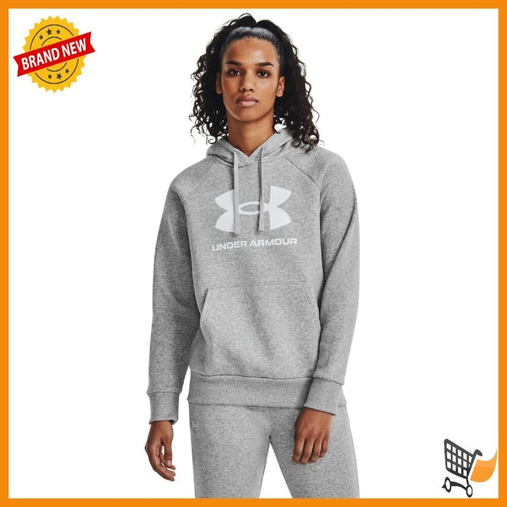 Women's Fleece Hoodie with Kangaroo Pocket, Ribbed Cuffs, Ultra-Soft